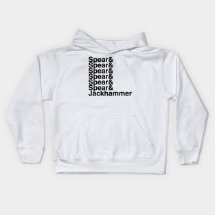 Spear & Jackhammer list Kids Hoodie